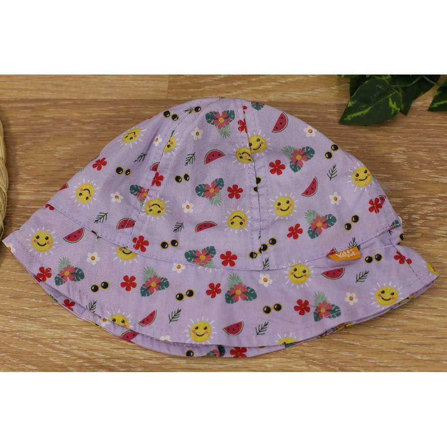 KİTTİ 8711-03-05-06 KIZ MAKSİ ŞAPKA 1/3 YAŞ