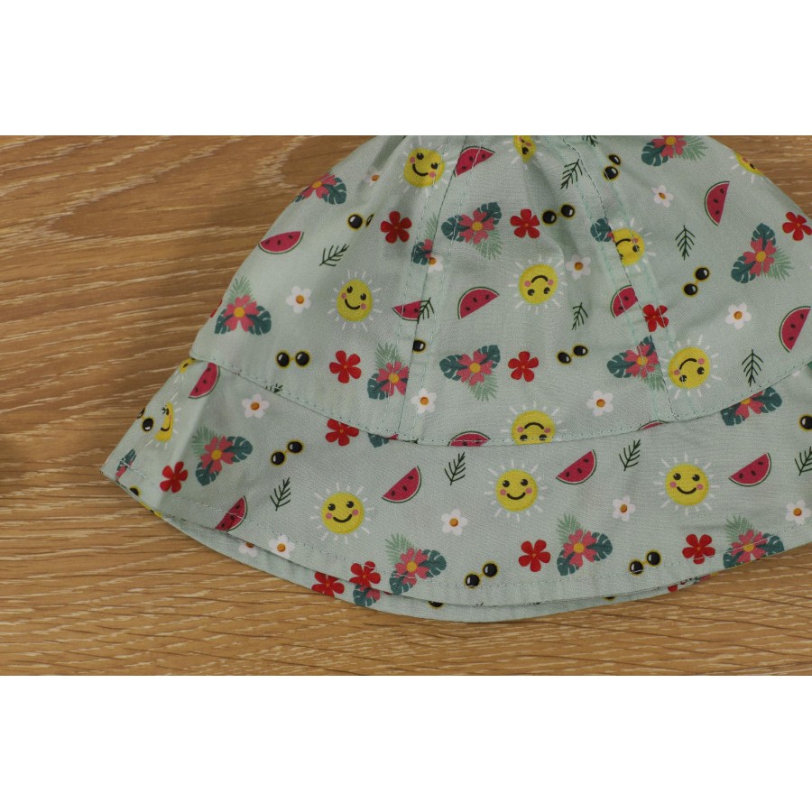 KİTTİ 8711-03-05-06 KIZ MAKSİ ŞAPKA 1/3 YAŞ