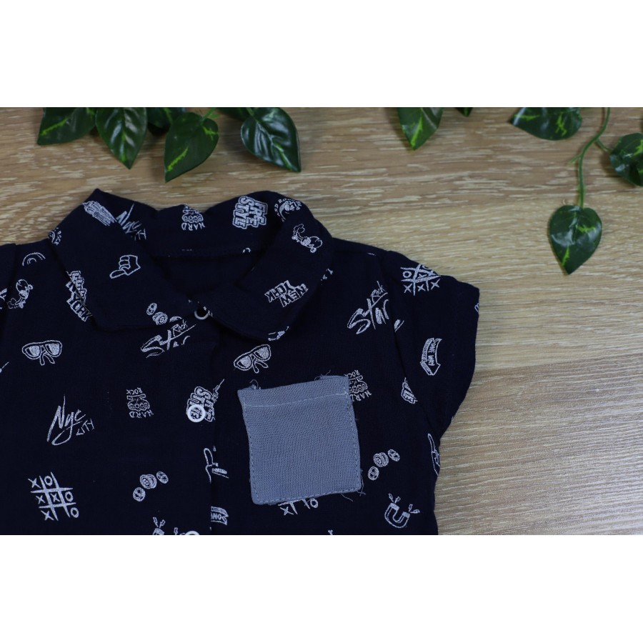 MİLLİON 2951 DES.MÜSLN GÖMLEK ERK.ŞORT TAKIM 9/18