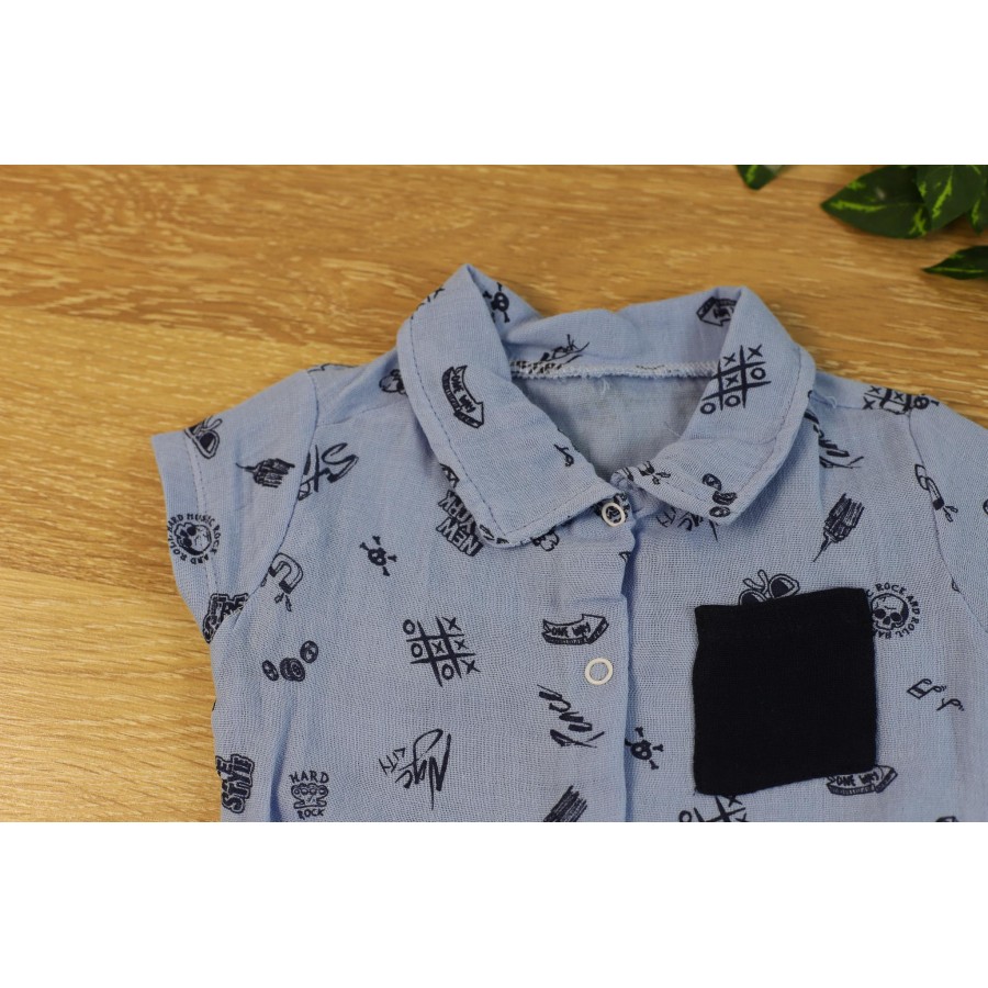 MİLLİON 2951 DES.MÜSLN GÖMLEK ERK.ŞORT TAKIM 9/18