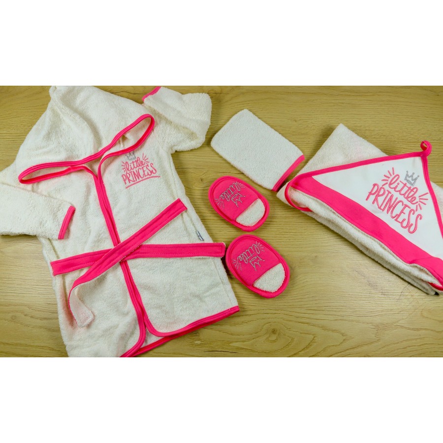 MİNİWORLD 15997 KIZ LITTLE PRINCESS BORNOZ SET MİNİWORLD 15997 KIZ LITTLE PRINCESS BORNOZ SET