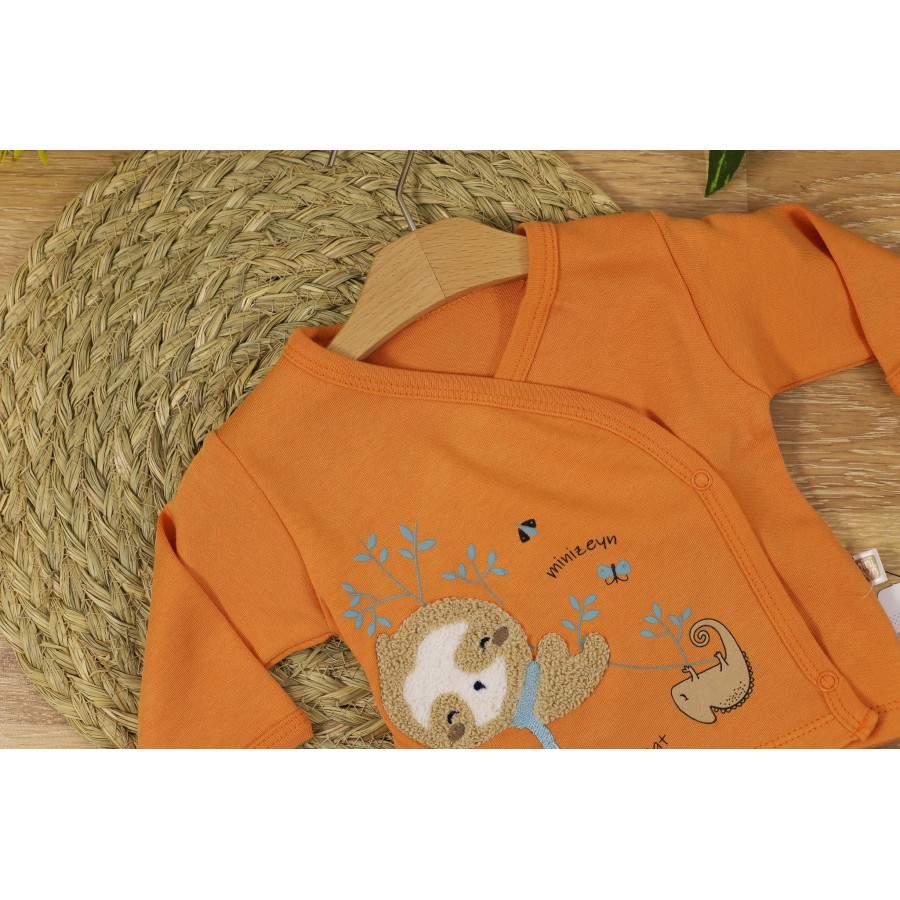 MİNİZEYN 7023 IGUANA 0-3 AY 5Lİ BEBE TAKIM