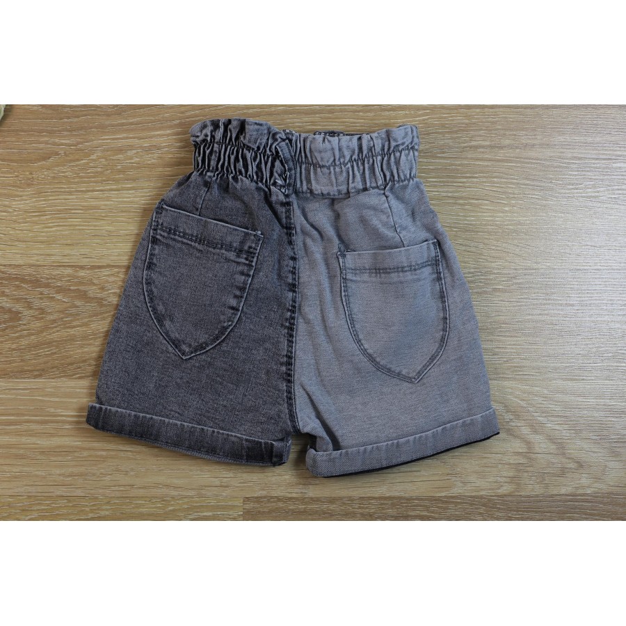 RİDAYEN 3319 İKİ RENK KIZ KOT ŞORT 1/4 YAŞ